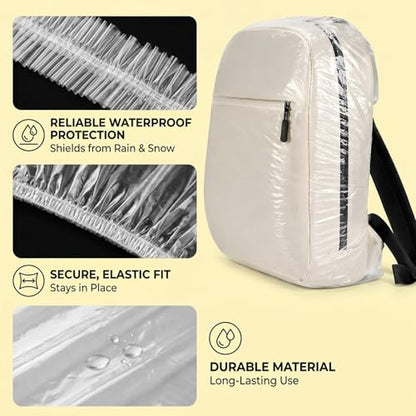 10PCS Backpack Rain Cover, Rain Cover for Backpack, Cover for Outdoor Activities, Universal Fit for Various Sizes