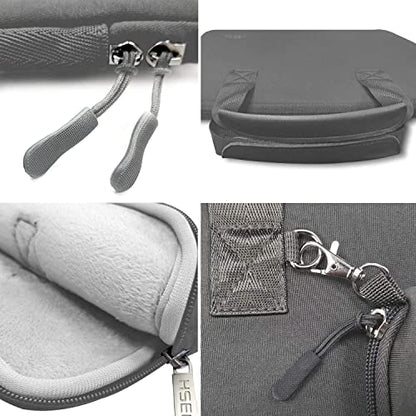 Hseok Laptop Sleeve 14 inch Case with Small Case, Compatible with MacBook Neo 14, MacBook Pro 14 M5/M4/M3/M2/M1, XPS 14 and Most 14 inch Notebooks, Neoprene Computer Handbag,DG01Y01 - color: Dg01y01, size: 14"
