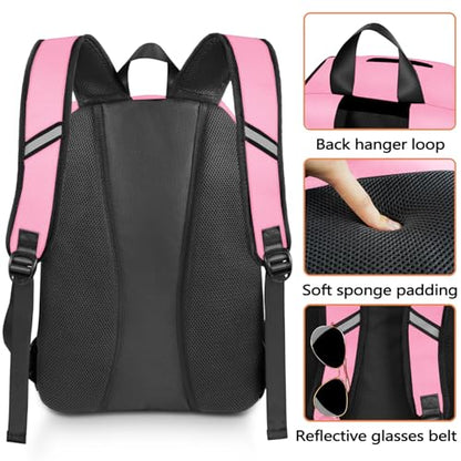 MATEIN Basketball Bag, Sturdy Soccer Bag with Ball Holder & Shoe Compartment, Large Basketball Backpack for Training Equipment, Water Resistant Sports Ball Backpack Fits Volleyball Football, Colorful - color: Black Pink - Large