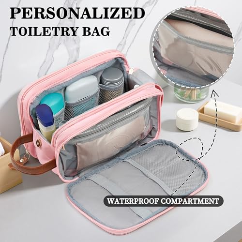 YOOLIFE Mens Toiletry Travel Bag Gifts for Men Boyfriend Father, Black K - color: Black, style: K