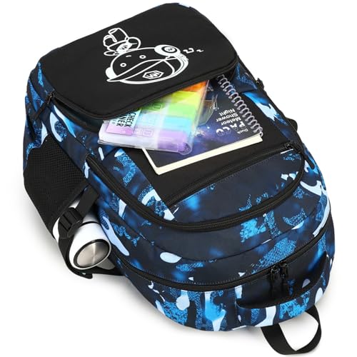 Bluboon Kids Backpack Boys Camo Bookbag Teens Elementary School Bag Daypack Travel Back Pack Middle school (Camo-boy) - color: Camo-boy