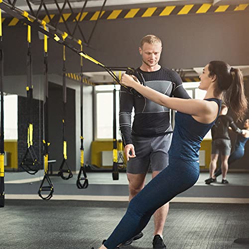 POWER GUIDANCE Wall and Ceiling Mount Bracket for Suspension Straps, Gymnastic Rings, Yoga Swings & Hammock Resistance Band Battle Rope - color: Sliver (set of 2)