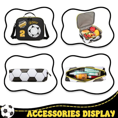 Rolling Backpacks with Wheels for Boys Kids Wheels Backpack Carry on Luggage Travel Suitcase for Boys Ages 6-8 Football - color: B Football