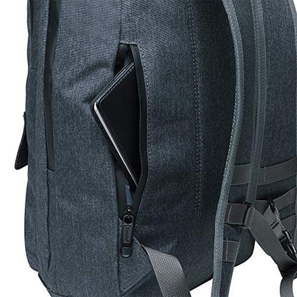 KAUKKO Laptop Outdoor Backpack Traveling Daypack Hiking Rucksack Large Capacity Bag Fits 15.6"(KB01-Darkgrey) - color: Kb01darkgrey