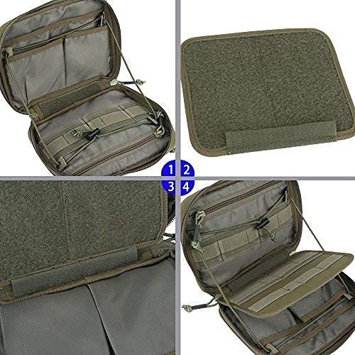 EXCELLENT ELITE SPANKER Molle Admin Pouch Tactical EDC Tool Pouch - color: Ranger Green