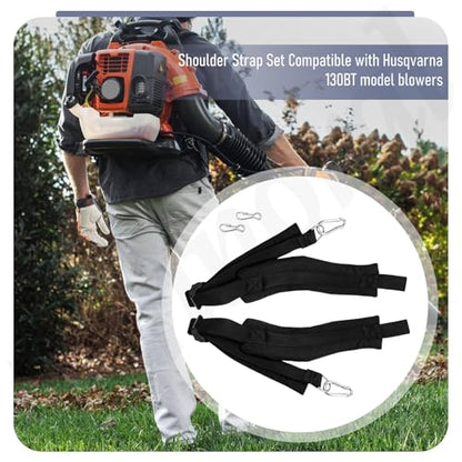 Fennoral 585149801 585149701 Left Strap and Right Strap Compatible with Husqvarna 130BT Model Blowers Replace 504121701, 5041217-01, 504121601, 5041216-01
