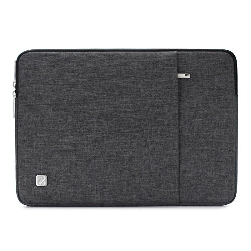 NIDOO 13 inch Laptop Sleeve Carrying Case Bag for 14" MacBook Pro M4 M3 M2 M1 2024/13.5" Surface Laptop 6 5/14" Lenovo ThinkPad X1 Carbon Gen 12 11/14" Asus ZenBook 14/ Inspiron 14 Plus - color: Dark Grey, size: 12.5-13 Inch / 2017 New MacBook Pro