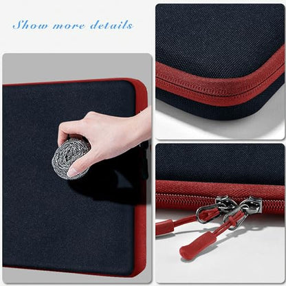 Hseok Laptop Case 13.3-14 Inch Sleeve, Water-Resistant Computer Bag Compatible with MacBook Neo/Pro 14" M5/M4/M3/M2/M1 and All 13.3" Mac Air/Pro, XPS 14 and Most Popular 13.3"-14" Notebook，B02K02 - color: B02K02, size: 13.3"