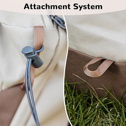 Small Hiking Backpack with Chest Strap for Men Women, 20L Lightweight Waterproof Travel Backpack with Padded Straps, Durable Cute Casual Hiking Daypack for Traveling Camping, Khaki - color: Khaki