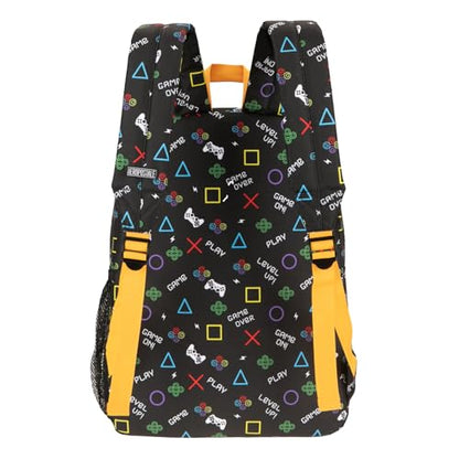 AEROPOSTALE Fieldtrip Unisex Backpack - AE Mens and Womens Bag for Everyday Use - Gamer - color: Black Game