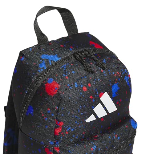 adidas Kids Gotta-Have-It Mini Backpack – School Bag for Girls and Boys, 10L, Splatter Black/White, OSFA - color: Splatter Black/White