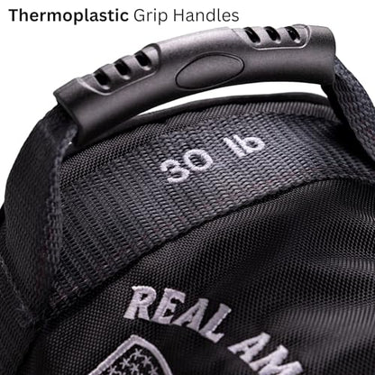 Weighted Sandbag – Compact 12” Design for Explosive Kettlebell-Style Training – Heavy Duty Strength & Conditioning Bag