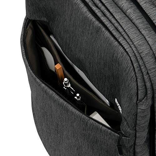 Incase City Backpack - 24L Main Storage Compartment with 16" Faux Fur Laptop Pocket, Front Organizational Pocket, Quick Access Pocket, Everyday Tech Backpack - Gunmetal Grey - color: Gunmetal Grey