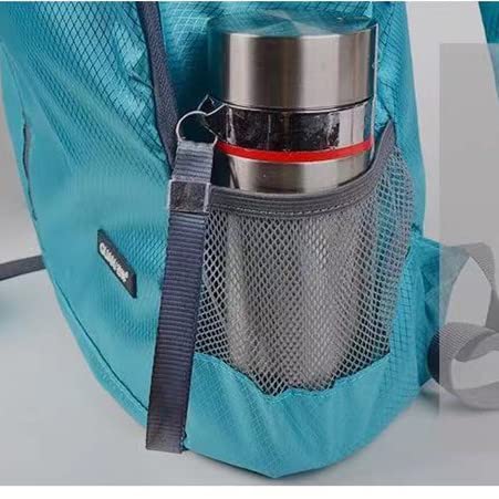 Geboldil Men's and women's leisure waterproof travel backpack. 25L. blue - color: Blue2