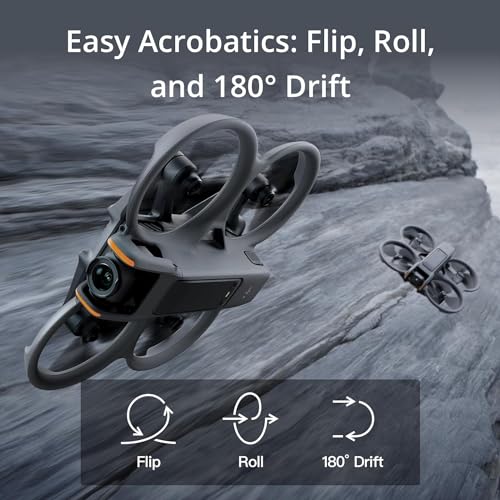 DJI Avata 2 Fly Smart Combo with 2-Year Warranty | 1-Battery FPV Drone Bundle | Goggles N3 & RC Motion 3, 128GB MicroSD, Travel Backpack, Landing Pad & Strobe Lights
