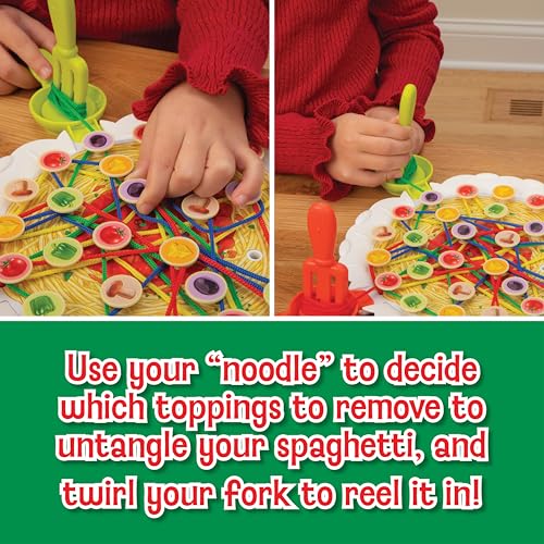 Ready Set Spaghetti Board Game – Kids Games, Family Game, Multi-Player, Board Games for Family Night, Preschool Toys, Hand-Eye-Coordination Game, Ages 6+ - style: Ready Set Spaghetti
