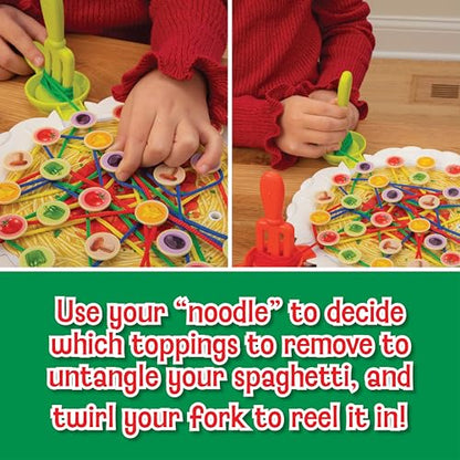 Ready Set Spaghetti Board Game – Kids Games, Family Game, Multi-Player, Board Games for Family Night, Preschool Toys, Hand-Eye-Coordination Game, Ages 6+ - style: Ready Set Spaghetti