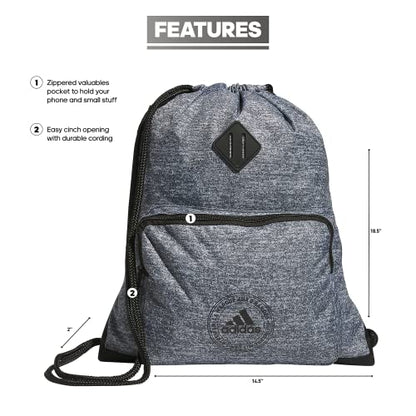 Classic 3S 2.0 Sackpack - color: Jersey Onix Grey/Black