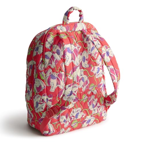 Vera Bradley Women's Featherweight Westover Hybrid Backpack, Swirling Poppies, One Size - color: Swirling Poppies