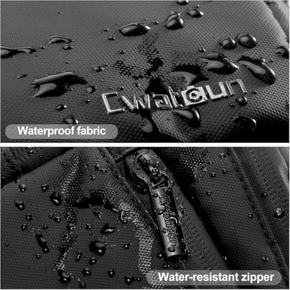 Cwatcun Waterresist Camera Waist Pack，Compact Crossbody Sling Bag for DSLR/SLR/Mirrorless Cameras - size: Large