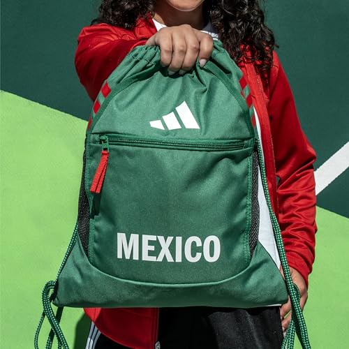 adidas Stadium Sackpack – Drawstring Backpack for Sports, Small Gym Bag, 13L - color: Mexico