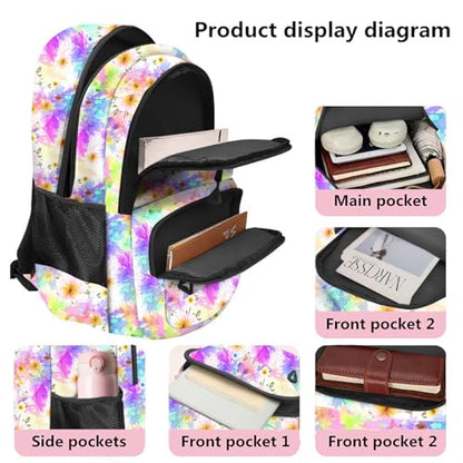 Casual Lightweight Backpack 15" Laptop Backpack school bag-213fhua | School Bookbag, Travel Bag,for Boys & Girls,Travel Backpack - color: 213fhua
