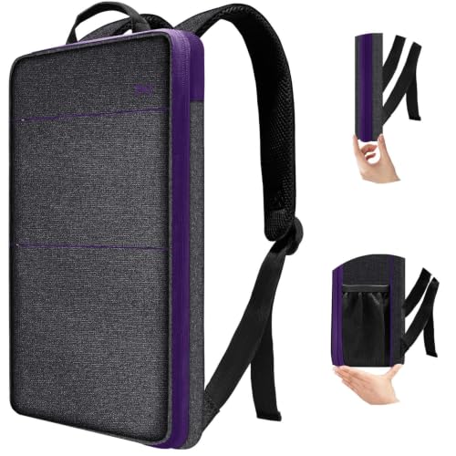 ZINZ Slim & Expandable Laptop Backpack Water Resistant Backpack Travel Backpack Compatible with MacBook Air/Pro/Neo 13-14 inch, XPS 13/14, Surface 13.5" and Most 13-14 Notebooks，B01PU01 - color: B01pu01, size: 13"-14"