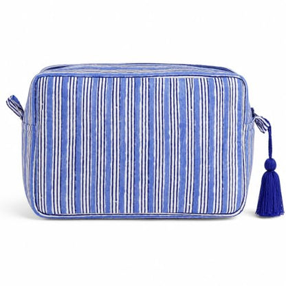 Huar Travel Makeup Bag- Large Capacity Cosmetic Bags for Women - color: Blue