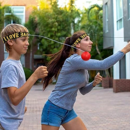 Boxing Reflex Ball, Boxing Training Ball Reflex, Boxing Ball with Headband -Hand-Eye Coordination for Men,Indoor Training Boxing Supplies Headband for Parks, Gym, Living Room, Bedroom, Courtyard