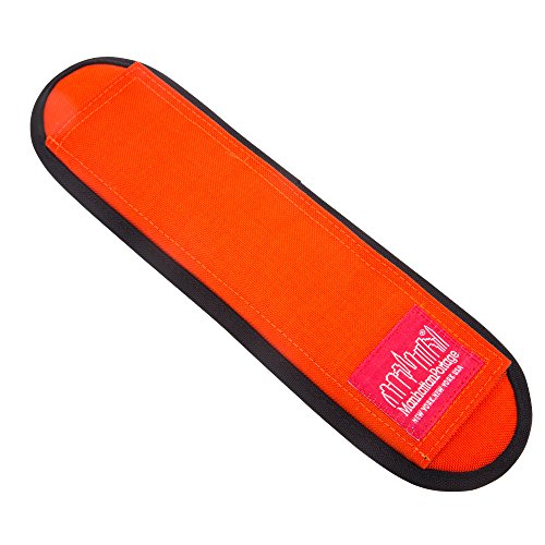 Manhattan Portage Shoulder Pad Hook & Loop Strap with Thick Padding Adjustable 2.5 Inches Wide 1000D Cordura Comfort (Orange) - color: Orange
