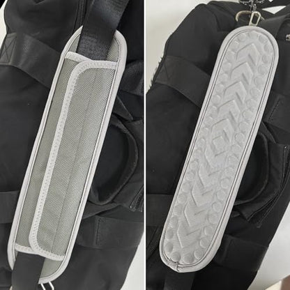FIEIL 2 Pack Breathable Universal Shoulder Pad, 3D Cushion Air Backpack Strap Pads, for Shoulder Bags, Detachable Shoulder Strap Pad Pads Help Relieve Shoulder Pain(3D Air Cushion-Gray) - size: 2 Pack 3D Air Cushion-Gray