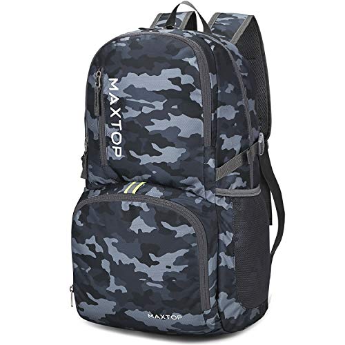 MAXTOP 40/50L Lightweight Packable Backpack for Hiking Traveling Camping Water Resistant Foldable Outdoor Travel Daypack
