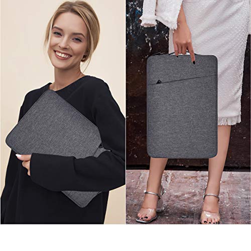 13.3 Inch Laptop Sleeve for HP ProBook 13.3/EliteBook 830, Dell Latitude 5300, ASUS Acer Lenovo 13 inch Notebook Computer Case Bag, Space Grey - color: Space Grey, size: 13.3-13.6 Inch