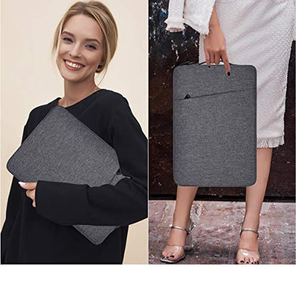 14 Inch Laptop Sleeve Case for Acer Chromebook Plus 514/ Aspire 14, HP Lenovo Dell ASUS Computer Carrying Bag, Space Grey - color: Space Grey, size: 14 Inch