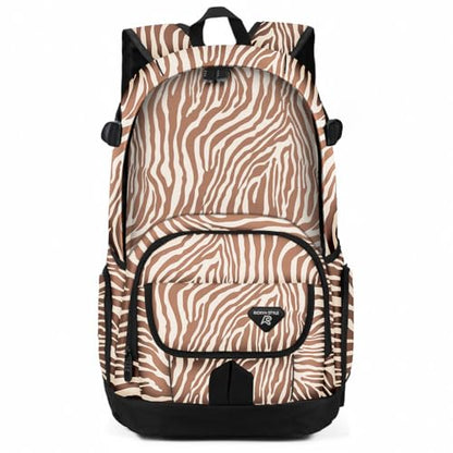 rickyh style School Backpack Travel Bag for Men & Women Lightweight College Back Pack with Laptop Compartmen - color: 04bw