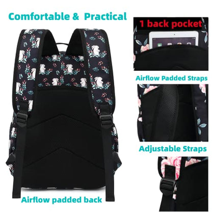 Leaper Water-resistant Mermaid Laptop Backpack School Travel Bag Bookbags Satchel Purple - color: Purple-mermaid [8005up], size: X-Large