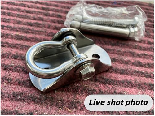 SELEWARE Heavy Duty Swing Hanger Stainless Steel Swing Hooks Ceiling Mount Swing Hardware for Porch Swing Set Hammock Chair Heavy Bag Yoga Silk - color: 180° Swing Hanger ( 1 Pack )