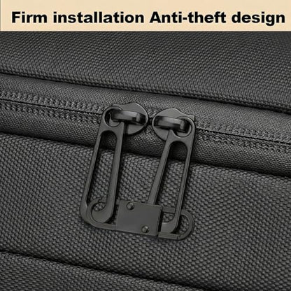 MILAKE 10 Pcs Premium Anti-Theft Zipper Lock, Small Clips for Bags, Backpacks, Purses, Luggage, Zipper Pull Replacement, Durable Multi-Color Set for Travelers, Hikers, and Daily Commuters (Black) - color: black