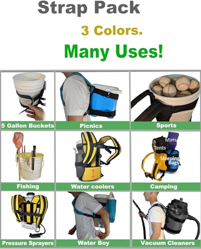Strap Pack - Backpack Harness for Attaching and Hauling Heavy Oversized Loads (Camo) - color: Camo