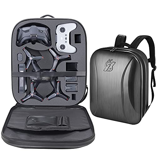 Professional Hard Case for DJI FPV Combo Drone, Waterproof Shockproof Backpack Bag for DJI FPV Explorer Fly More Kit Drone, Goggles V2/ Goggles Integra (FPV Drone Backpack) - color: FPV Backpack