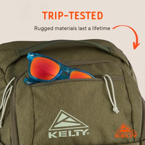 Kelty | Redwing Traveler Backpacks, Travel Pack for Adventure Travel - color: Burnt Olive, size: 40L