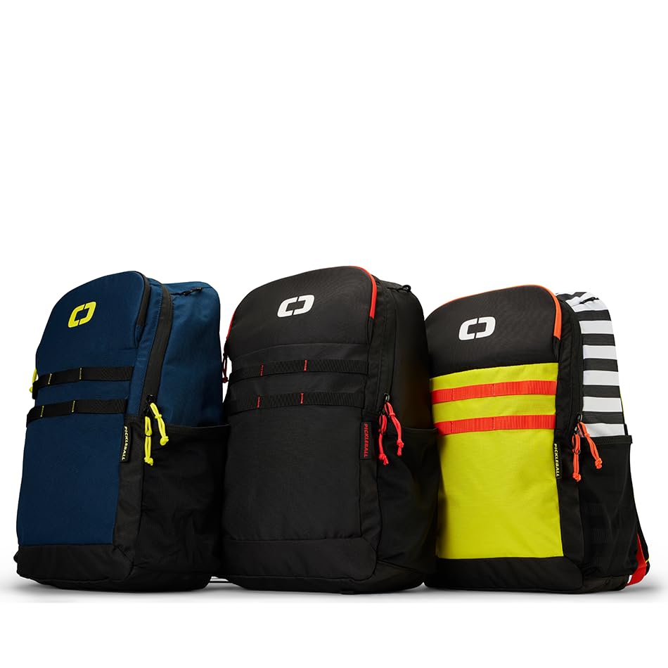 OGIO Pickleball Collection - color: Neon Stripe, style: Backpack