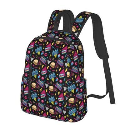 Expandable Outdoor Daypack 90S Style, Flexible Capacity Hiking Rucksack for Wilderness Travel Field Activities Men Women - color: Picture (225)