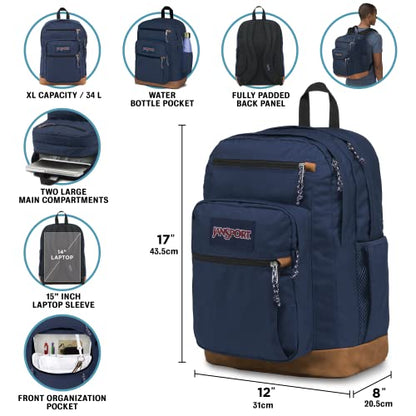 Jansport JS0A2SDD7S1 Cool Student Laptop Backpack Coconut 15 inches - color: Coconut