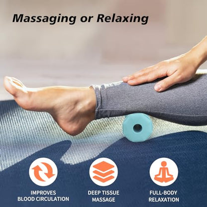 Plantar Fasciitis Relief,Foot Roller,Foot Massager Roller for Plantar Fasciitis,Deep Tissue Muscle Massage,Arch and Heel Pain Relief,Portable Reflexology Tool(Green) - color: Green