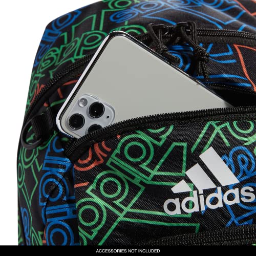 adidas Young BTS Creator 2 Backpack DISCONTINUED - color: Outline Bos Toss/Black/White
