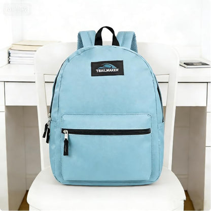 Lightweight Travel Backpack, Casual Daypack, Durable Commuter Bag, Adjustable Shoulder Straps, for Work, Hiking(Light Blue)