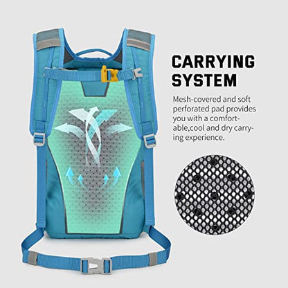 SKYSPER Small Hiking Backpack, 20L Lightweight Travel Backpacks Hiking Daypack for Women Men - color: Lantc20-skyblue, size: 20l