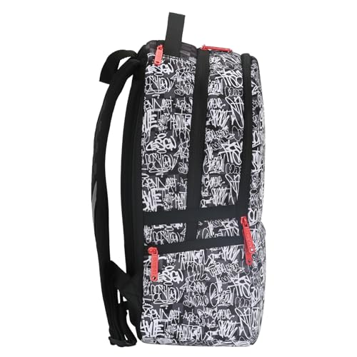Graffiti Backpack, Designer Laptop Backpack for 15.6 Inch Work,Water Resistant Backpack Computer Bag (CheckGraff) - color: Checkgraff