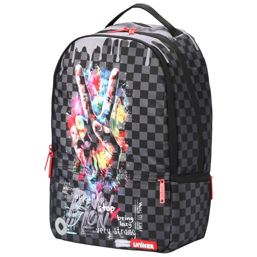 Graffiti Backpack, Designer Laptop Backpack for 15.6 Inch Work,Water Resistant Backpack Computer Bag, Freedom - color: Freedom